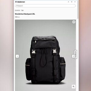 Lululemon Wunderlust Backpack 25L